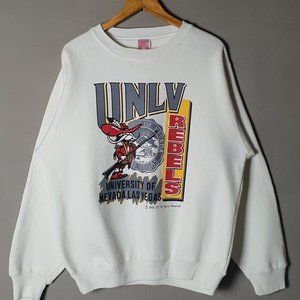 1992 University of Nevada Las Vegas Rebels sweatshirt 1990s retro tee